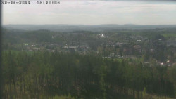 Humpolec z hradu Orlík