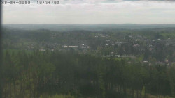 Humpolec z hradu Orlík