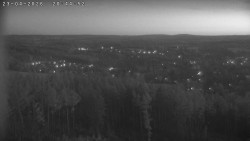 Humpolec z hradu Orlík