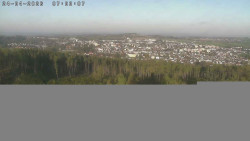 Humpolec z hradu Orlík