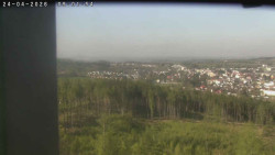 Humpolec z hradu Orlík