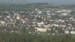 Humpolec z hradu Orlík