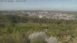 Humpolec z hradu Orlík