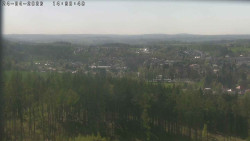 Humpolec z hradu Orlík