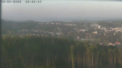 Humpolec z hradu Orlík