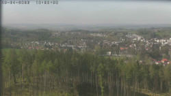 Humpolec z hradu Orlík