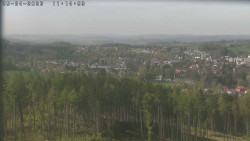 Humpolec z hradu Orlík