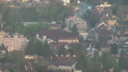 Humpolec z hradu Orlík