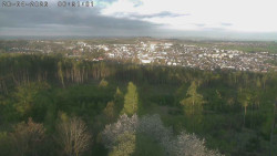 Humpolec z hradu Orlík