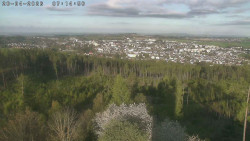 Humpolec z hradu Orlík