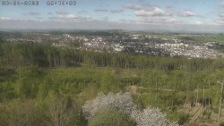 Humpolec z hradu Orlík