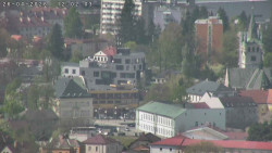 Humpolec z hradu Orlík