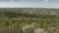 Humpolec z hradu Orlík