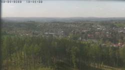 Humpolec z hradu Orlík