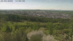 Humpolec z hradu Orlík