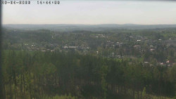 Humpolec z hradu Orlík