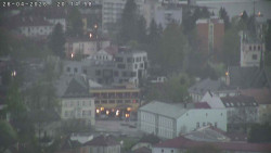 Humpolec z hradu Orlík