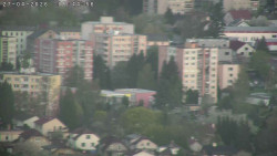 Humpolec z hradu Orlík