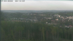 Humpolec z hradu Orlík