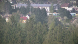 Humpolec z hradu Orlík