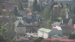 Humpolec z hradu Orlík