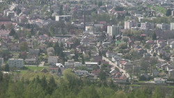 Humpolec z hradu Orlík