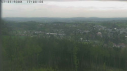 Humpolec z hradu Orlík