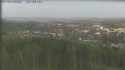 Humpolec z hradu Orlík