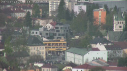 Humpolec z hradu Orlík