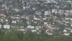 Humpolec z hradu Orlík