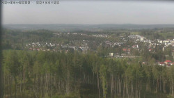 Humpolec z hradu Orlík