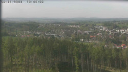 Humpolec z hradu Orlík