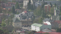 Humpolec z hradu Orlík