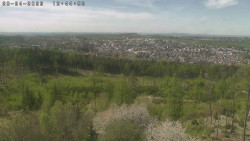 Humpolec z hradu Orlík