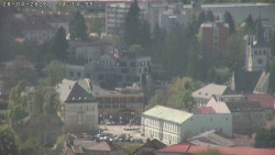 Humpolec z hradu Orlík