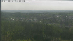 Humpolec z hradu Orlík