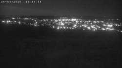 Humpolec z hradu Orlík