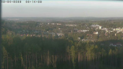 Humpolec z hradu Orlík