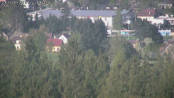 Humpolec z hradu Orlík