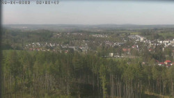 Humpolec z hradu Orlík