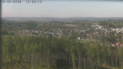 Humpolec z hradu Orlík