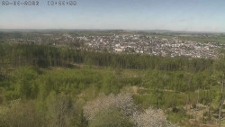 Humpolec z hradu Orlík