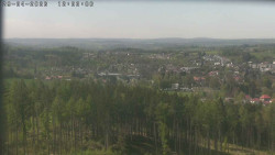 Humpolec z hradu Orlík