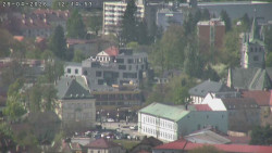 Humpolec z hradu Orlík