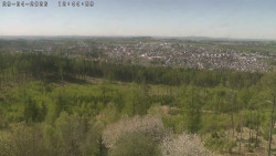 Humpolec z hradu Orlík