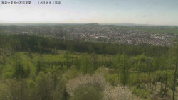 Humpolec z hradu Orlík