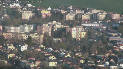 Humpolec z hradu Orlík