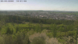 Humpolec z hradu Orlík