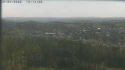 Humpolec z hradu Orlík