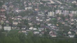 Humpolec z hradu Orlík